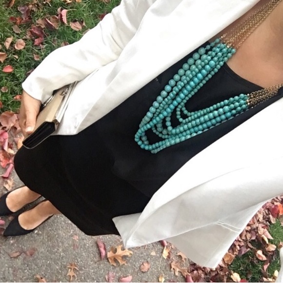 Multi strand turquoise necklace NWT - Picture 3 of 8